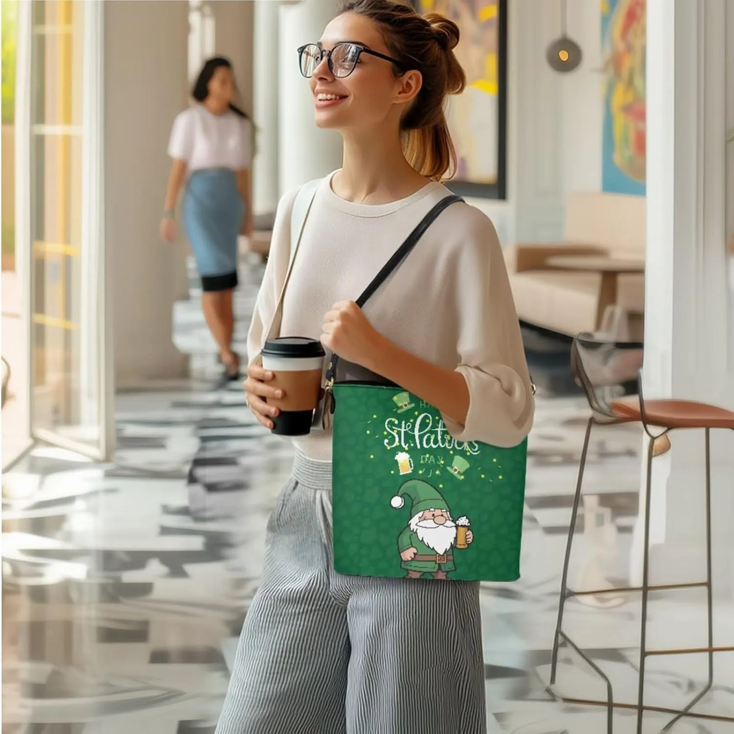 3 Piece Shoulder Handbags Crossbody Bucket Bag for Women with Clutch Cosmetic Bag and Wristle Wallet Purses