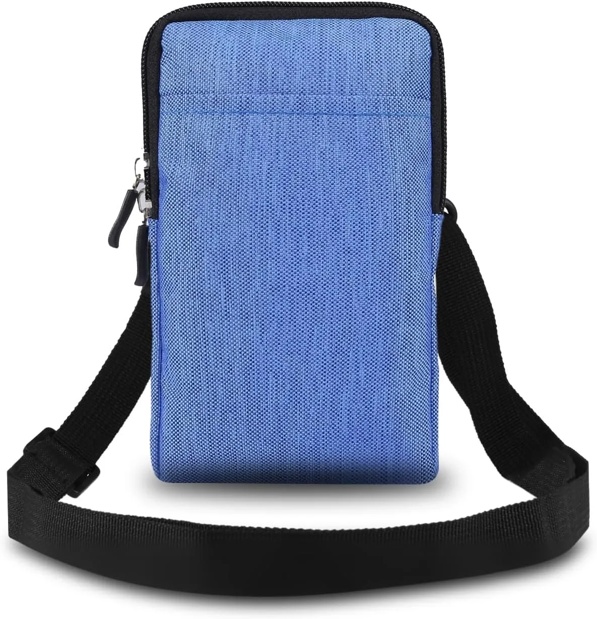 7.2 inch Mens Holster Compatible with Honor Magic V2,Mini Crossbody Bag Shoulder Bag Compatible with Men, Small Messenger Bag Compatible with Samsung Galaxy Fold 6/5/4/3(Blue)