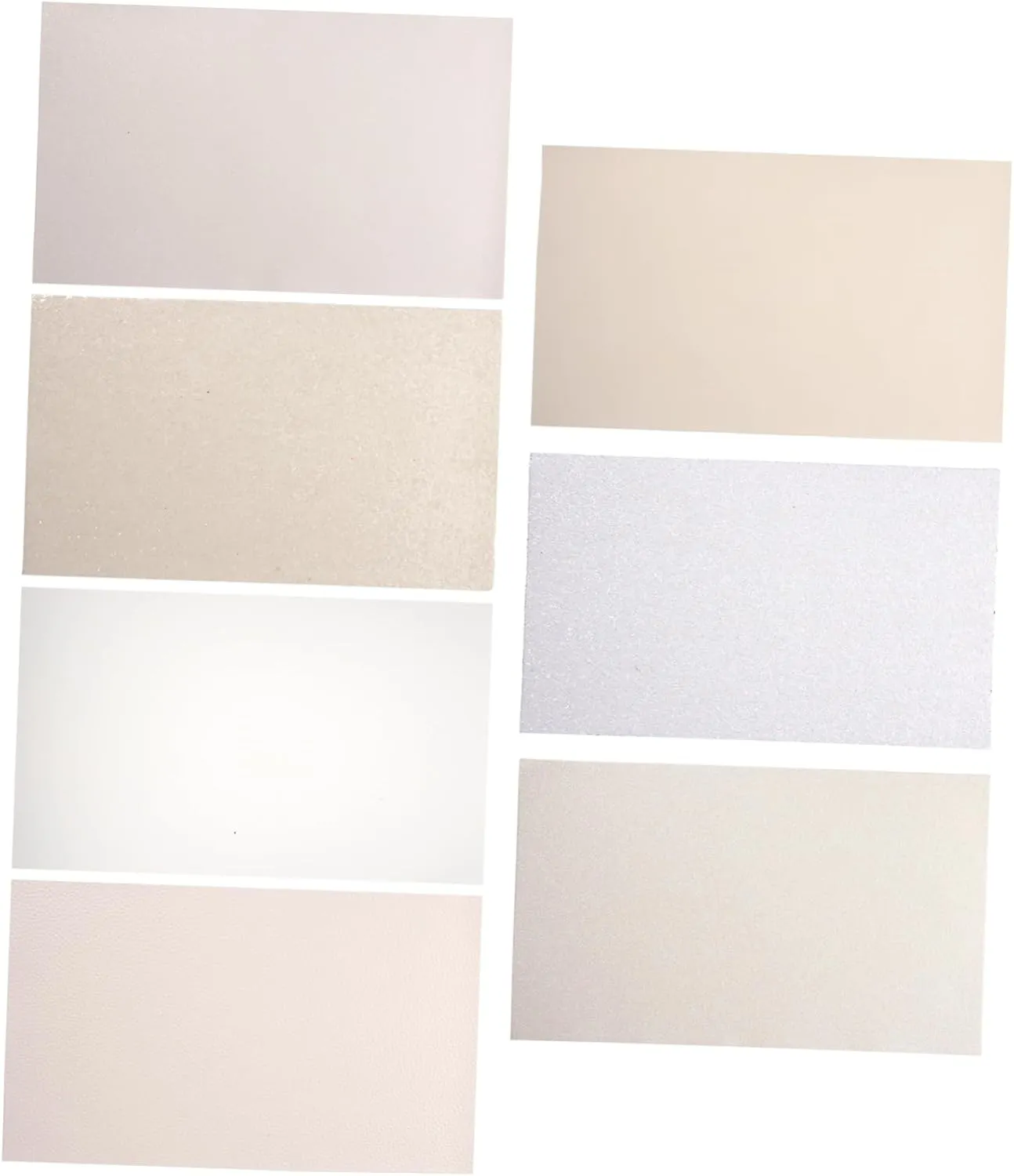 7pcs Synthetic Leather Sheets for DIY Crafts Easy to Cut Faux Leather Material for Handbag Accessories Shoes Jewelry and Festival Decorations