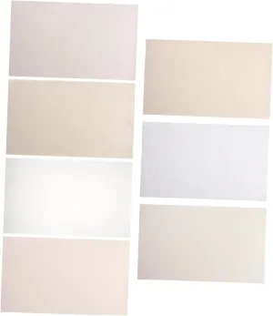 7pcs Synthetic Leather Sheets for DIY Crafts Easy to Cut Faux Leather Material for Handbag Accessories Shoes Jewelry and Festival Decorations