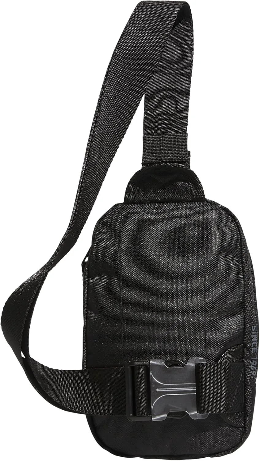 adidas Prime Mini Sling Crossbody Bag, Small Size for Festivals and Travel, Black, OSFA