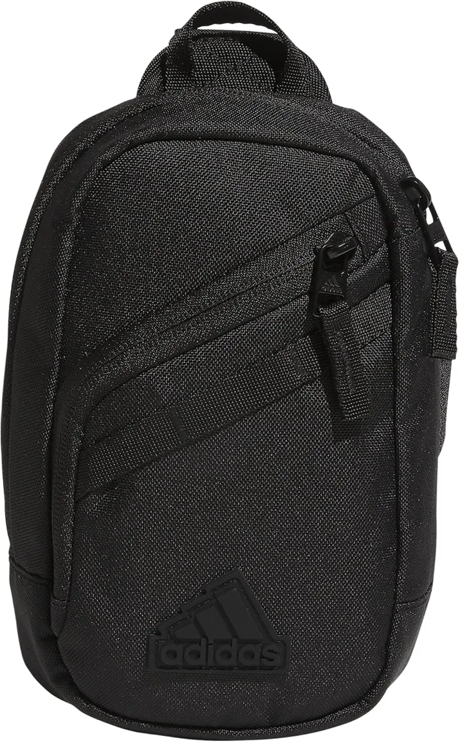 adidas Prime Mini Sling Crossbody Bag, Small Size for Festivals and Travel, Black, OSFA
