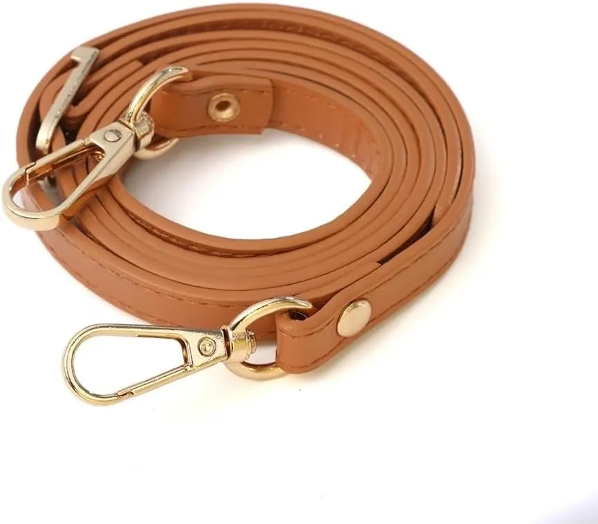 Adjustable Leather Bag Strap for Women Replacement Shoulder Strap for Crossbody Bags Stylish Red Design