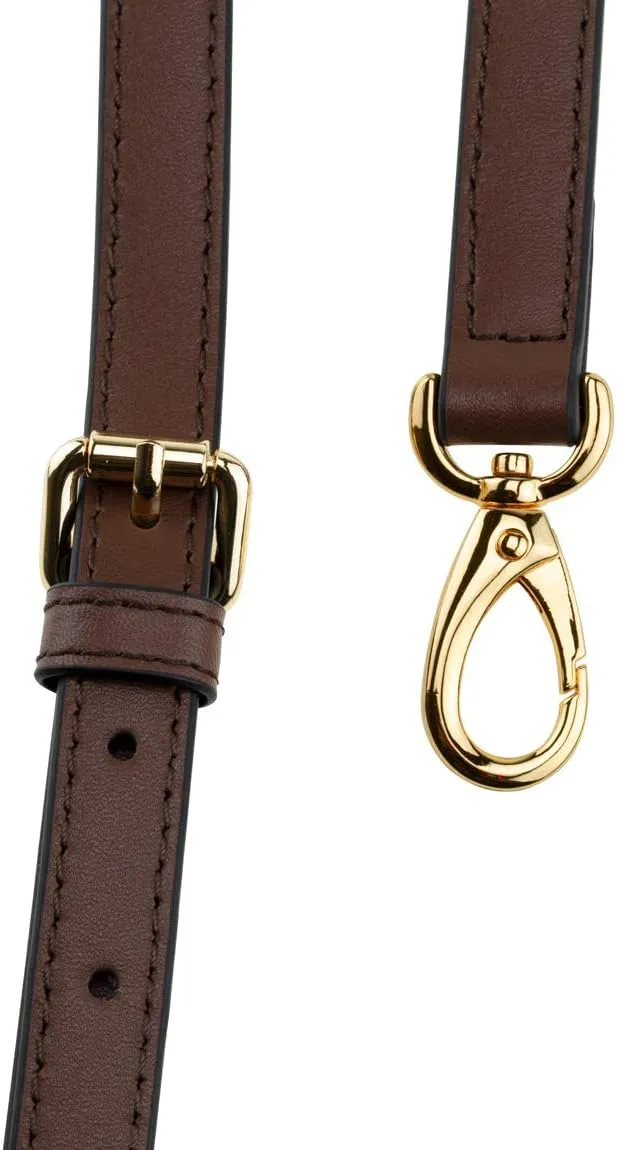 Allzedream Genuine Leather Purse Strap Replacement Crossbody Handbag Long Adjustable