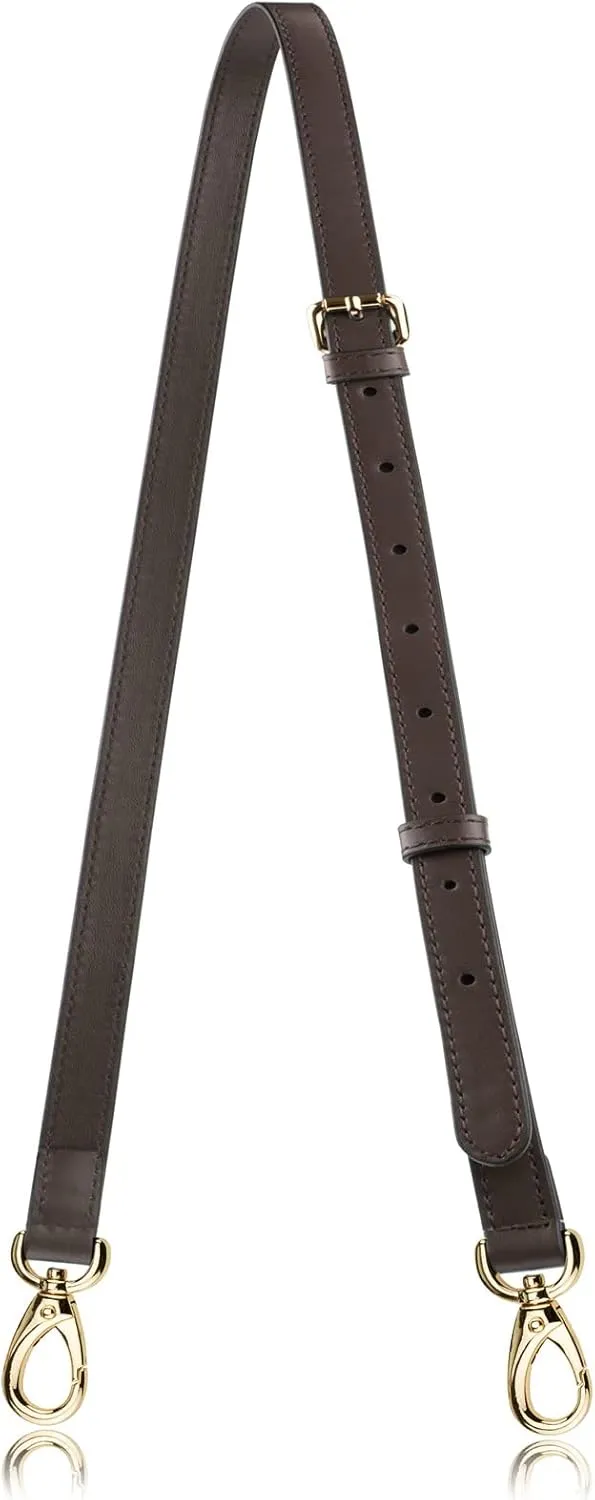 Allzedream Genuine Leather Purse Strap Replacement Crossbody Handbag Long Adjustable