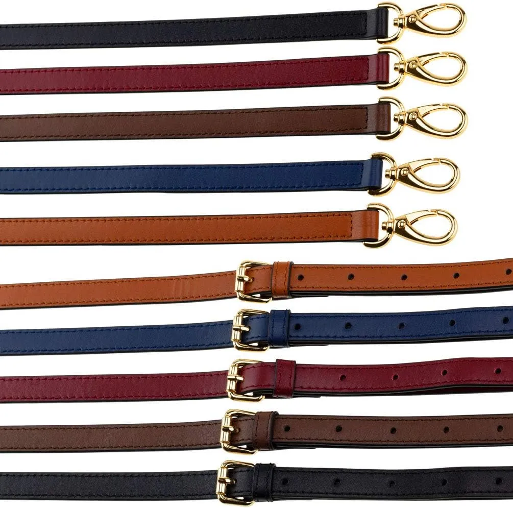 Allzedream Genuine Leather Purse Strap Replacement Crossbody Handbag Long Adjustable
