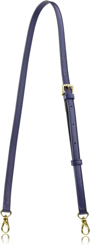 Allzedream Leather Purse Strap Replacement Crossbody Handbag Long Adjustable (Blue)