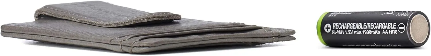 Alpine Swiss RFID Dermot Money Clip Front Pocket Wallet For Men Leather Comes in a Gift Box