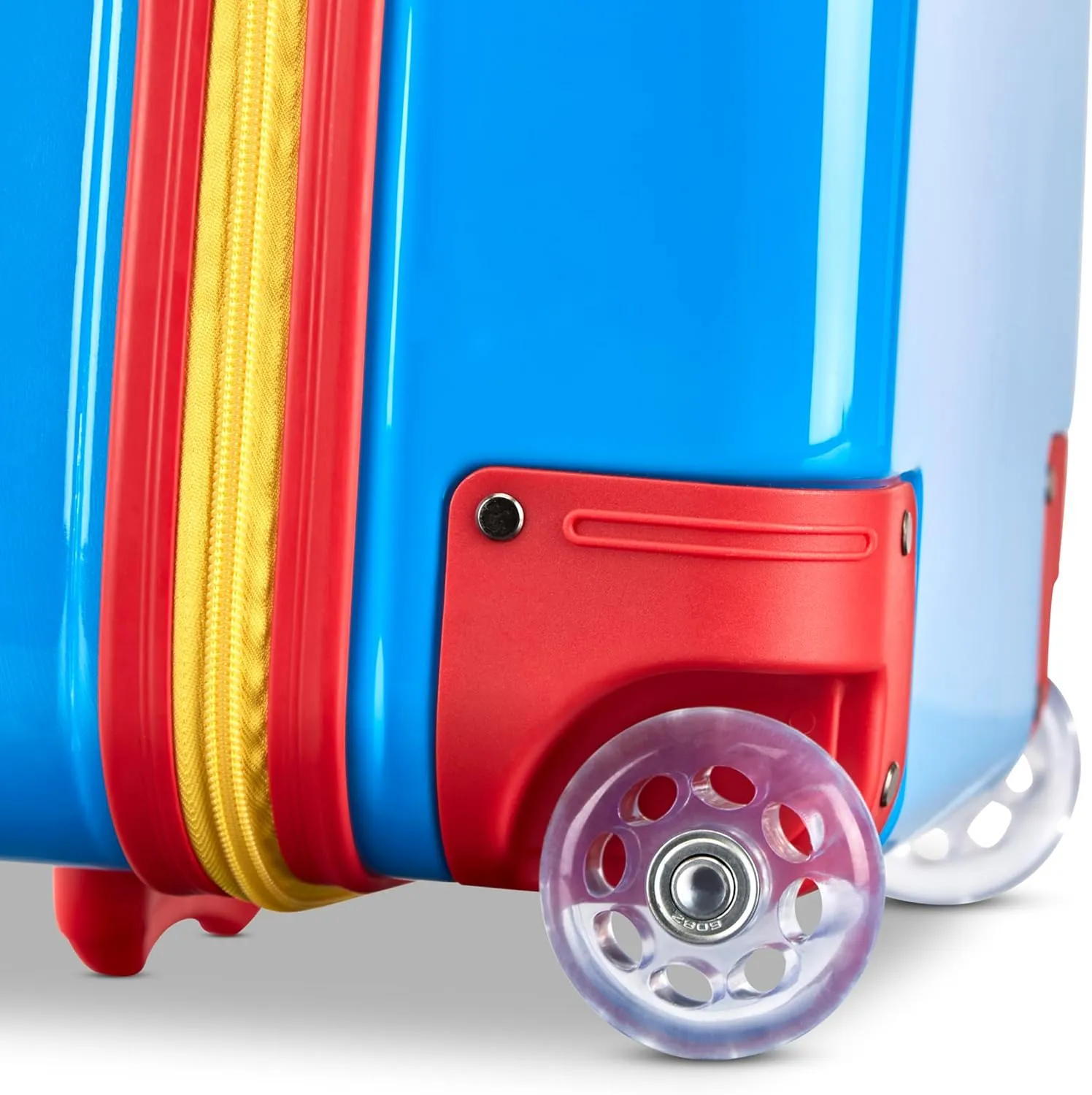 American Tourister Disney Mickey Mouse Kids Carry-On Luggage, Hardside With Single Spinner Wheels
