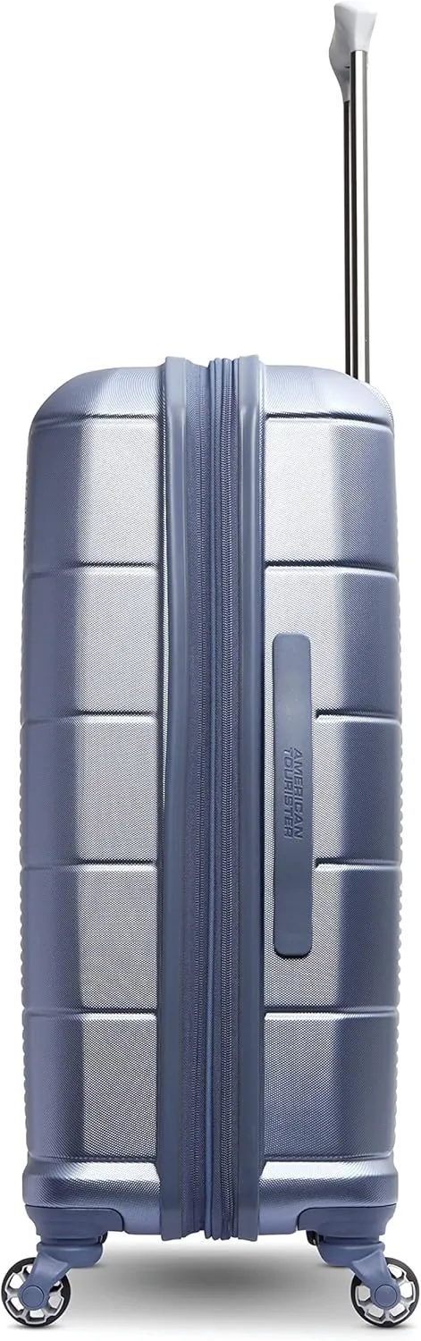 American Tourister Stratum 2.0 Expandable Hardside Luggage with Spinner Wheels, 24" SPINNER, Slate Blue