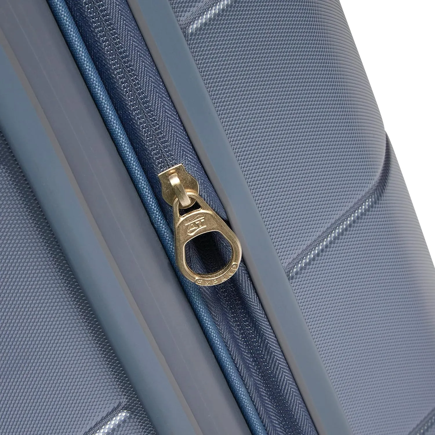 American Tourister Stratum 2.0 Expandable Hardside Luggage with Spinner Wheels, Slate Blue, Carry-on