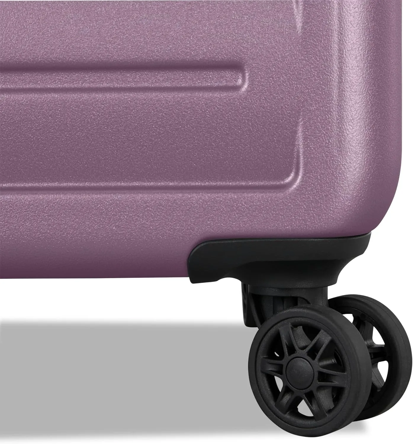 American Tourister Westridge Hardshell Luggage Set - 2 Piece Set - 20/28" Carry-On & Large Checked Luggage Set with Spinner Wheels - Expandable Hard Suitcases for Travel - Hard ABS Shell - Purple Haze