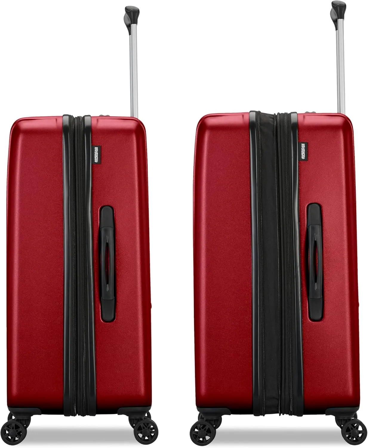 American Tourister Westridge Hardside Luggage Set with Spinner Wheels, Dusk Purple, Carry-On