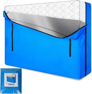 ANALIM Mattress Bags for Moving and Storage, Zippered Mattress Storage Bag with 8 Strong Carrying Handles, Cover Moving Supplies Reusable Mattress Protector (Queen)