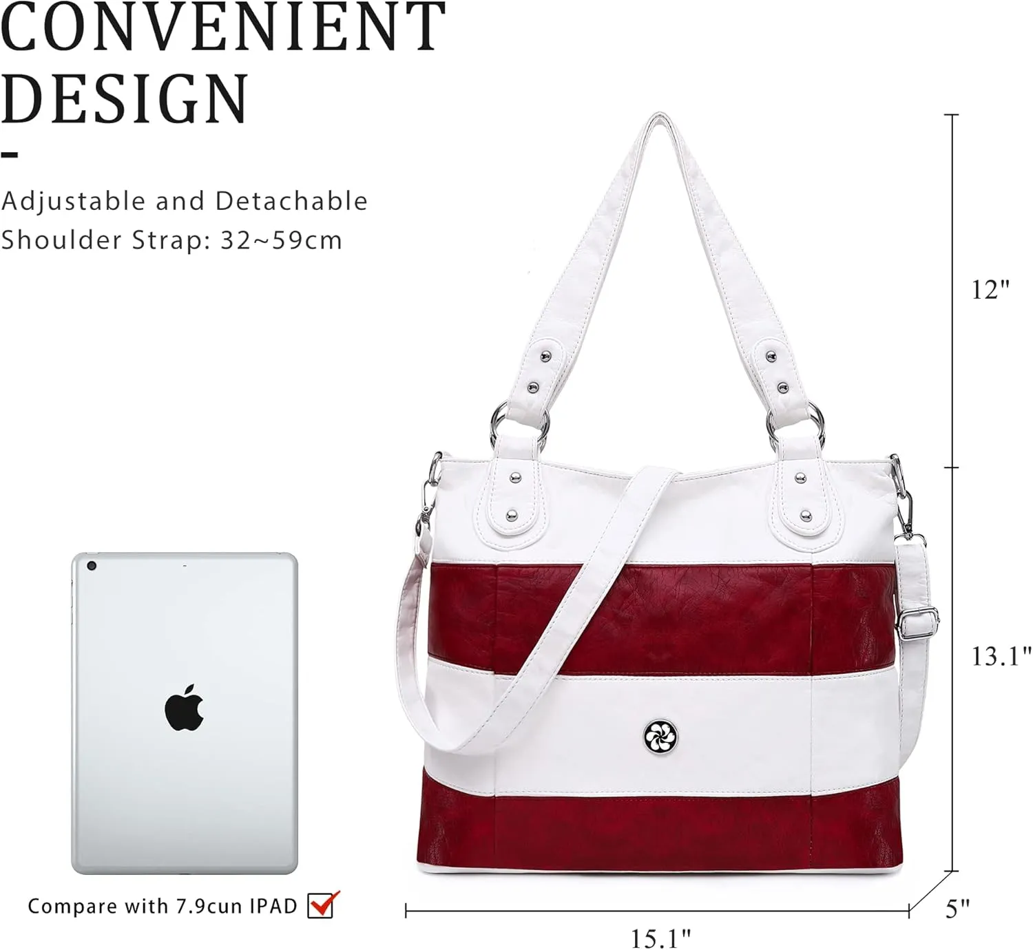 Angel Kiss Hobo Purses for Women Multi-Color Striped Lattice Cross Body Shoulder Purse Bag Tote Handbag