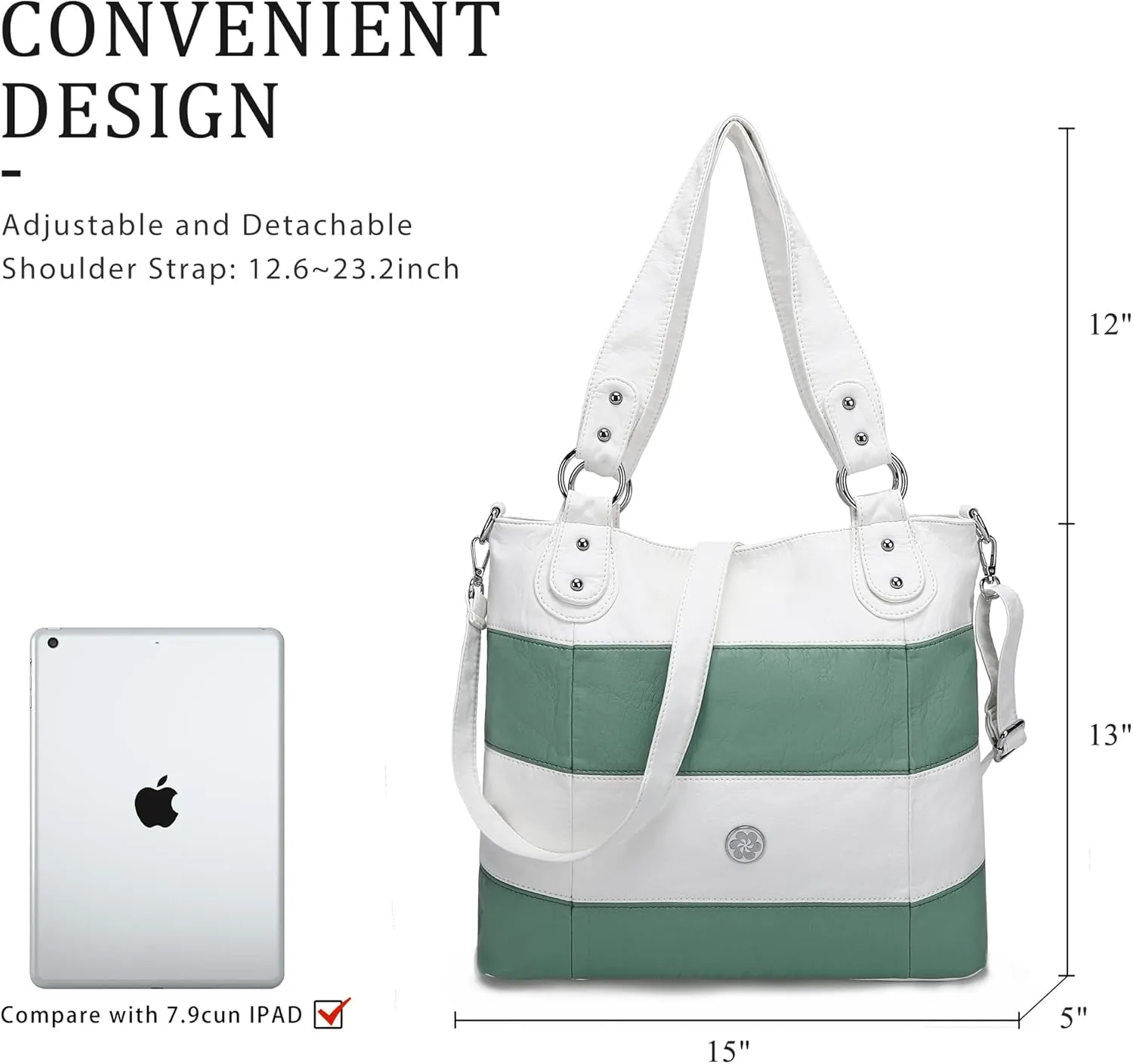 Angel Kiss Hobo Purses for Women Multi-Color Striped Lattice Cross Body Shoulder Purse Bag Tote Handbag