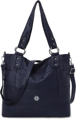 Angel Kiss Hobo Purses for Women Multi-Color Striped Lattice Cross Body Shoulder Purse Bag Tote Handbag