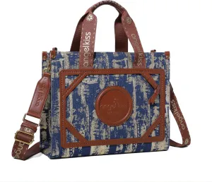 Angel Kiss Tote Bag Purses for Women Medium Top-handle Satchel Handbags with Crossbody Srtap