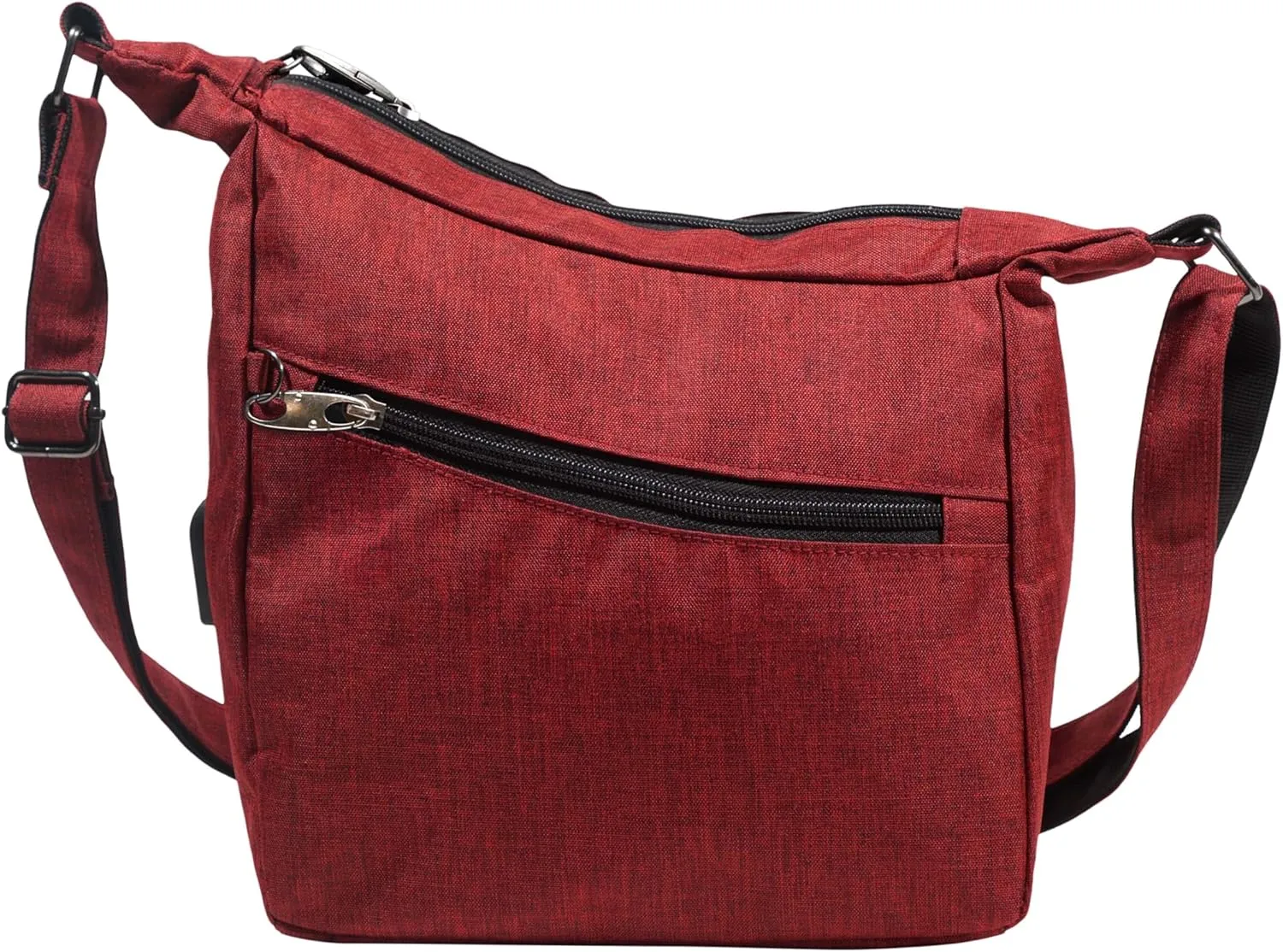 Anti-theft Crossbody Bags for Women - Antitheft Purse with Secure Locking Mechanism for Travel