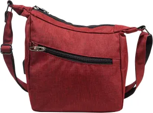Anti-theft Crossbody Bags for Women - Antitheft Purse with Secure Locking Mechanism for Travel