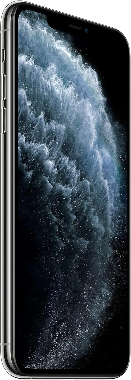 Apple iPhone 11 Pro Max [64GB, Silver]   Carrier Subscription [Cricket Wireless]