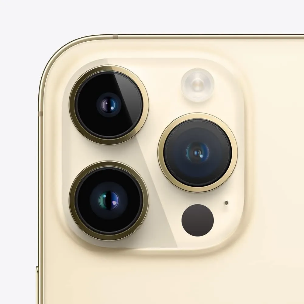 Apple iPhone 14 Pro, 128GB, Gold for AT&T (Renewed)