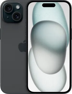 Apple iPhone 15, 128GB, Black - Verizon (Renewed)