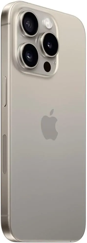 Apple iPhone 15 Pro Max, 256GB, Natural Titanium - T-Mobile (Renewed)