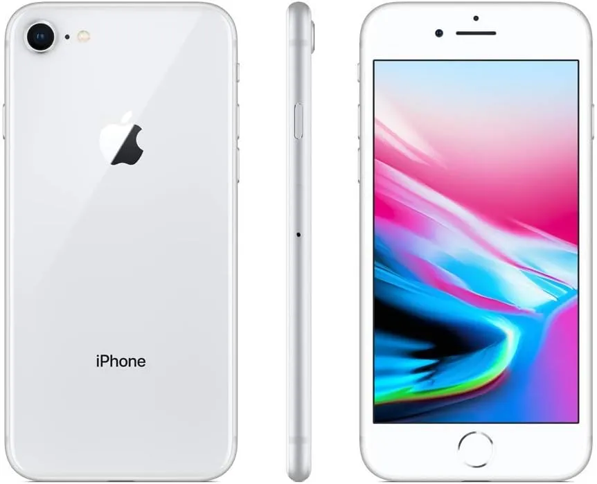 Apple iPhone 8 (256GB, Silver) [Locked]   Carrier Subscription