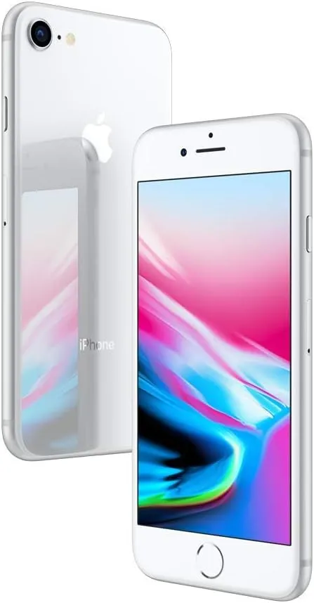 Apple iPhone 8 (256GB, Silver) [Locked]   Carrier Subscription