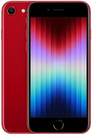Apple iPhone SE 3rd Gen, 64GB, Red - TracFone (Renewed)
