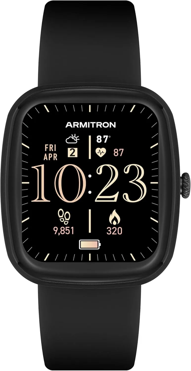 Armitron Connect Lunar Smartwatch, Health and Fitness Tracker, Sport Modes, Water Resistant and More