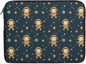 Astronaut Monkey Galaxy Laptop Sleeve 13/15 Inch Briefcase Cover Shockproof Protective Case Handbags Portable Laptop Bag