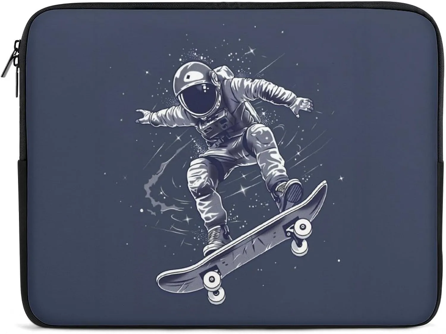 Astronaut Space Skateboard Laptop Sleeve 13/15 Inch Briefcase Cover Shockproof Protective Case Handbags Portable Laptop Bag