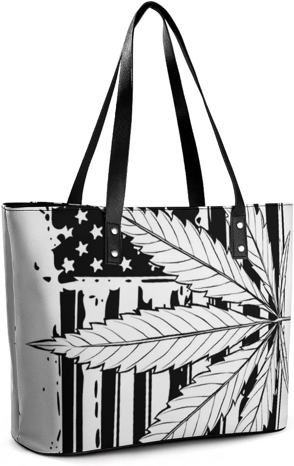 Aztec Geometric Ethnic Patterns Leather Handbag Smooth Wrinkle Resistant Lightweight And Convenient