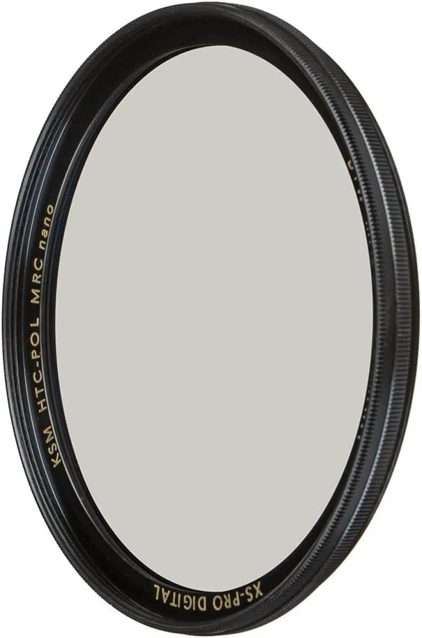 B W 95mm XS-Pro HTC Kaesemann Circular Polarizer Nano Multi-Resistant Coating (MRC) Camera Lens Filter High Transmission Camera Lens Polarizing Filter (66-1087267)