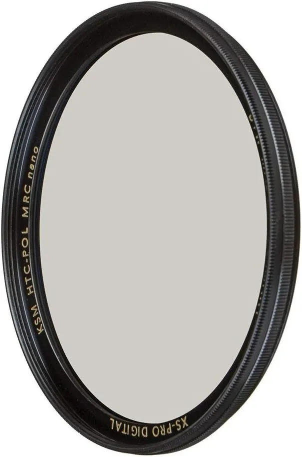 B W 95mm XS-Pro HTC Kaesemann Circular Polarizer Nano Multi-Resistant Coating (MRC) Camera Lens Filter High Transmission Camera Lens Polarizing Filter (66-1087267)