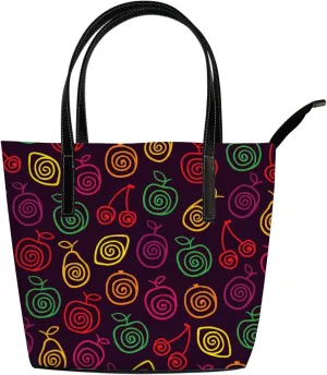 Background Tote Bag for Women Leather Handbags Women's Crossbody Handbags