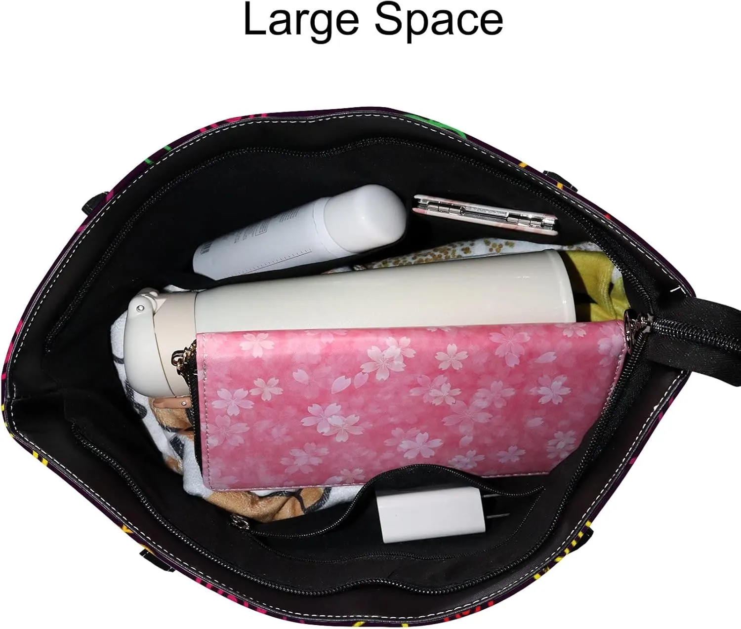 Background Tote Bag for Women Leather Handbags Women's Crossbody Handbags