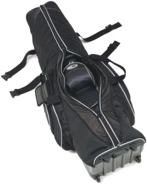 Bag Boy TXG Premium Wheeled Travel Cover (Blk/Silver)