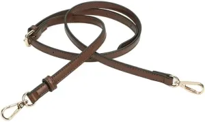Bag Straps 1.2cm Wide Genuine Leather Bag Strap Handbag Crossbody Bag Durable Belt Replacement Modifications Shoulder Strap Bag Accessories Adjustable Bag Straps(Coffee Color)