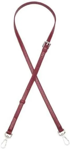 Bag Straps Adjustable Bag Strap for Long Mini Bag Free Punching Modification Transformation Accessories for Mini Bag Shoulder Strap Adjustable Bag Straps(Red)