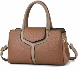 BAG WIZARD Womens Handbags and Purses Top-Handle Shoulder Handbag Vegan Leather Crossbody Satchel Bag