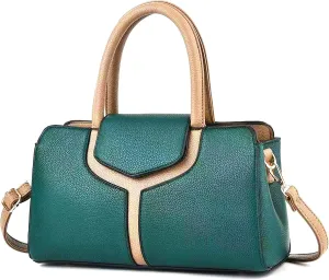 BAG WIZARD Womens Handbags and Purses Top-Handle Shoulder Handbag Vegan Leather Crossbody Satchel Bag