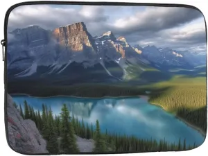 Banff National Park Laptop Case 17 inch, Shockproof Protective Computer Sleeve Cover Water Resistant Laptop Bag Carrying Tablet Cover Briefcase Handbags Gifts for Men Women