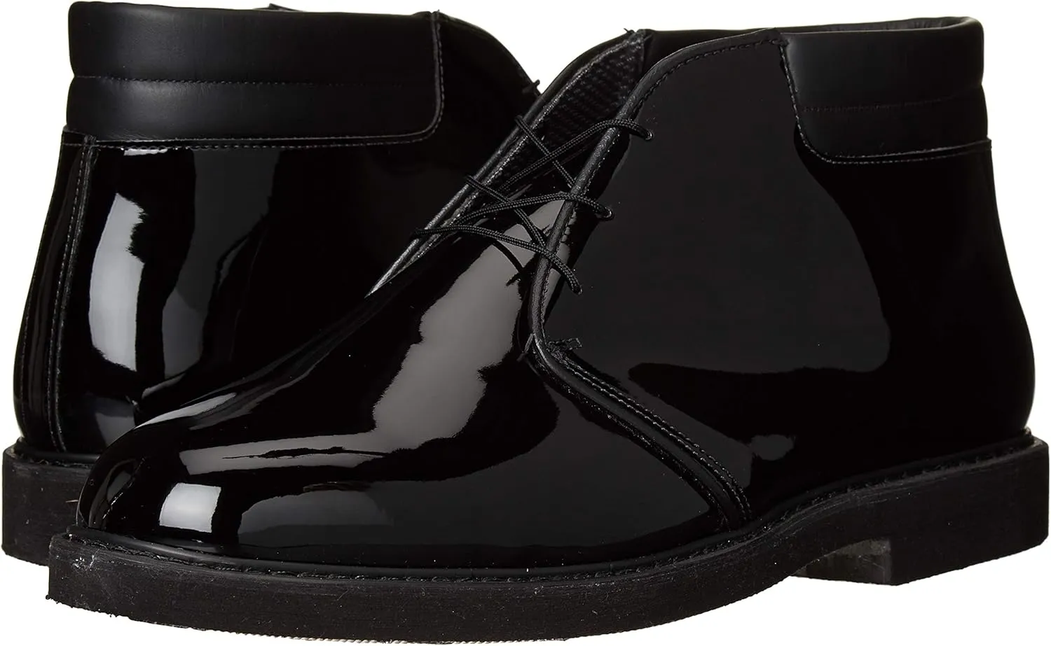 Bates Men's Lites High Gloss Padded Collar Chukka