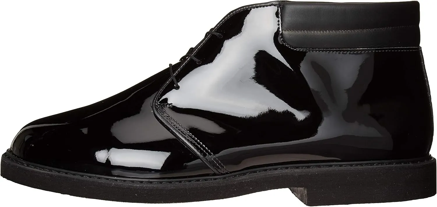 Bates Men's Lites High Gloss Padded Collar Chukka