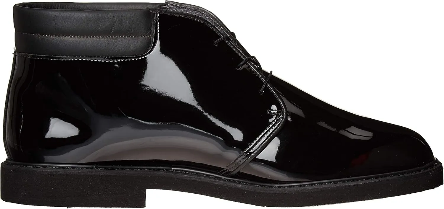 Bates Men's Lites High Gloss Padded Collar Chukka