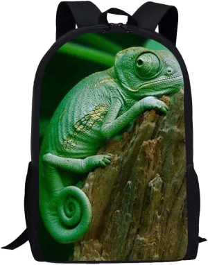 Beauty Collector 3D Animal Print Lightweight Backpacks Casual School Bags Daypacks