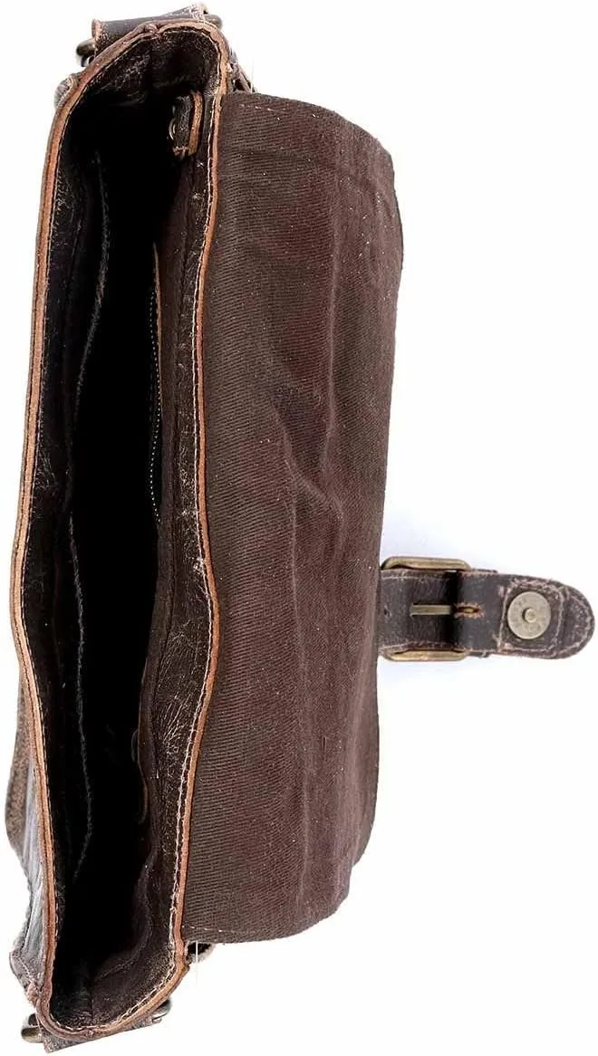 Bed|Stu Venice Beach Leather Crossbody (Teak Lux)